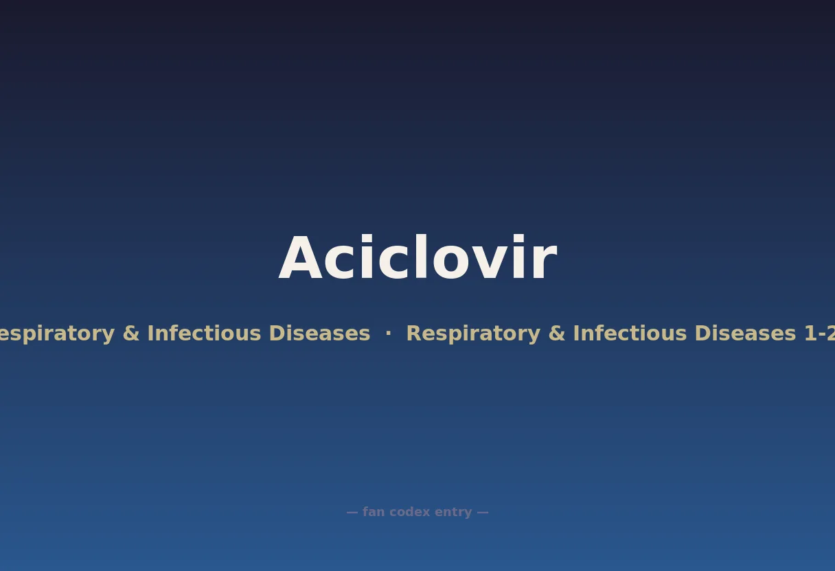 Aciclovir