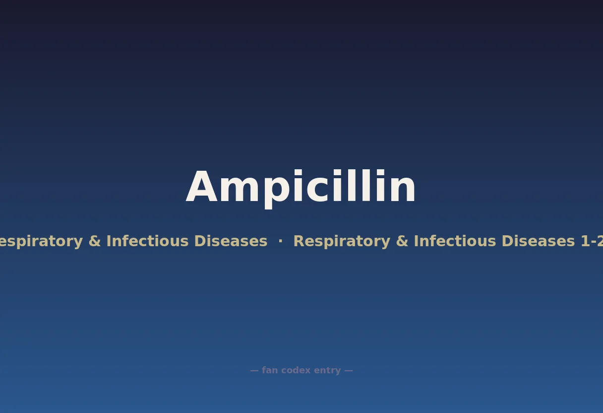 Ampicillin