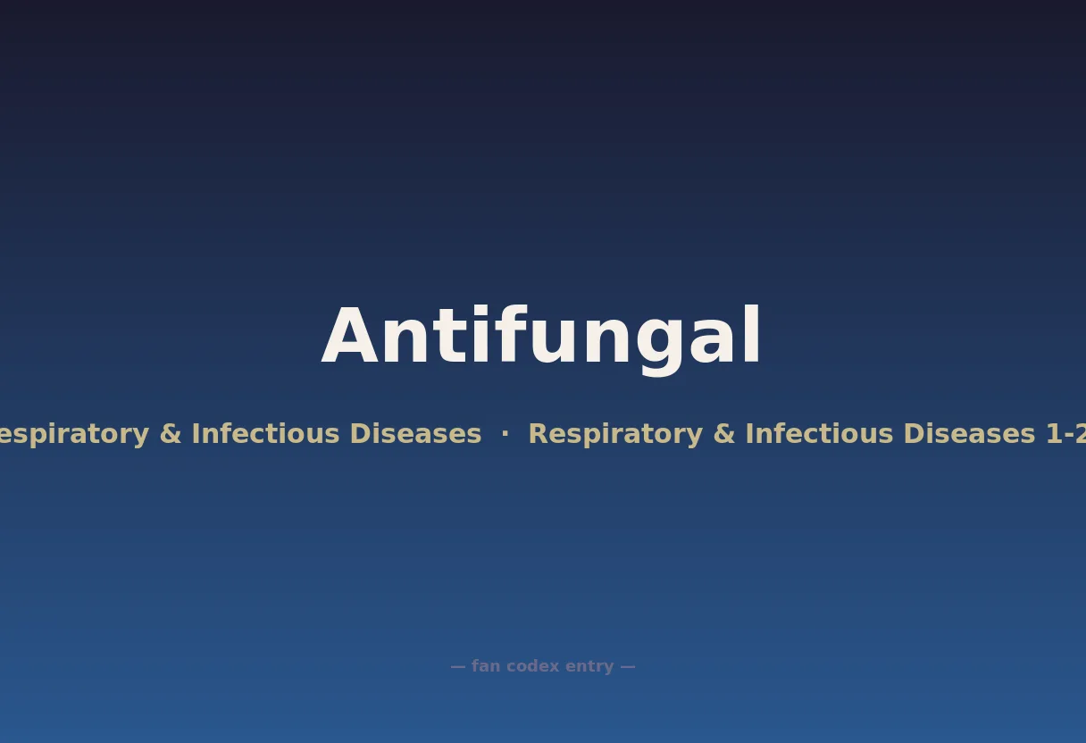 Antifungal